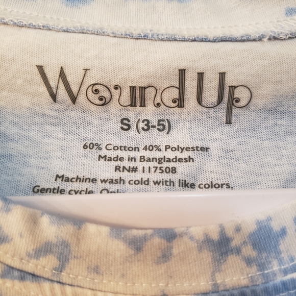 Cute Lite blue and white ladies short sleeve tshirt with "not my first rodeo" - Picture 2 of 4